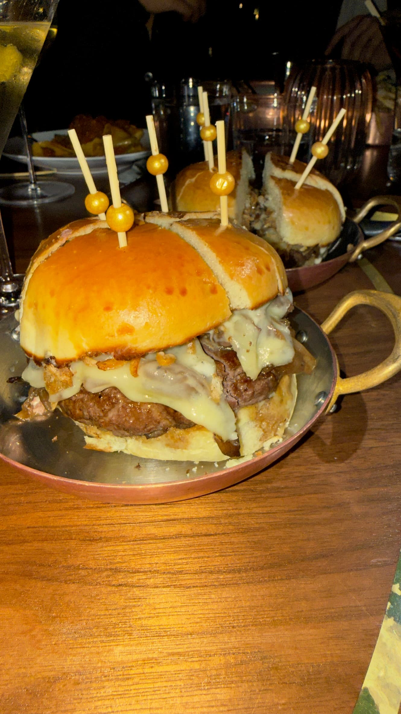 The BeefBar Burger at BeefBar