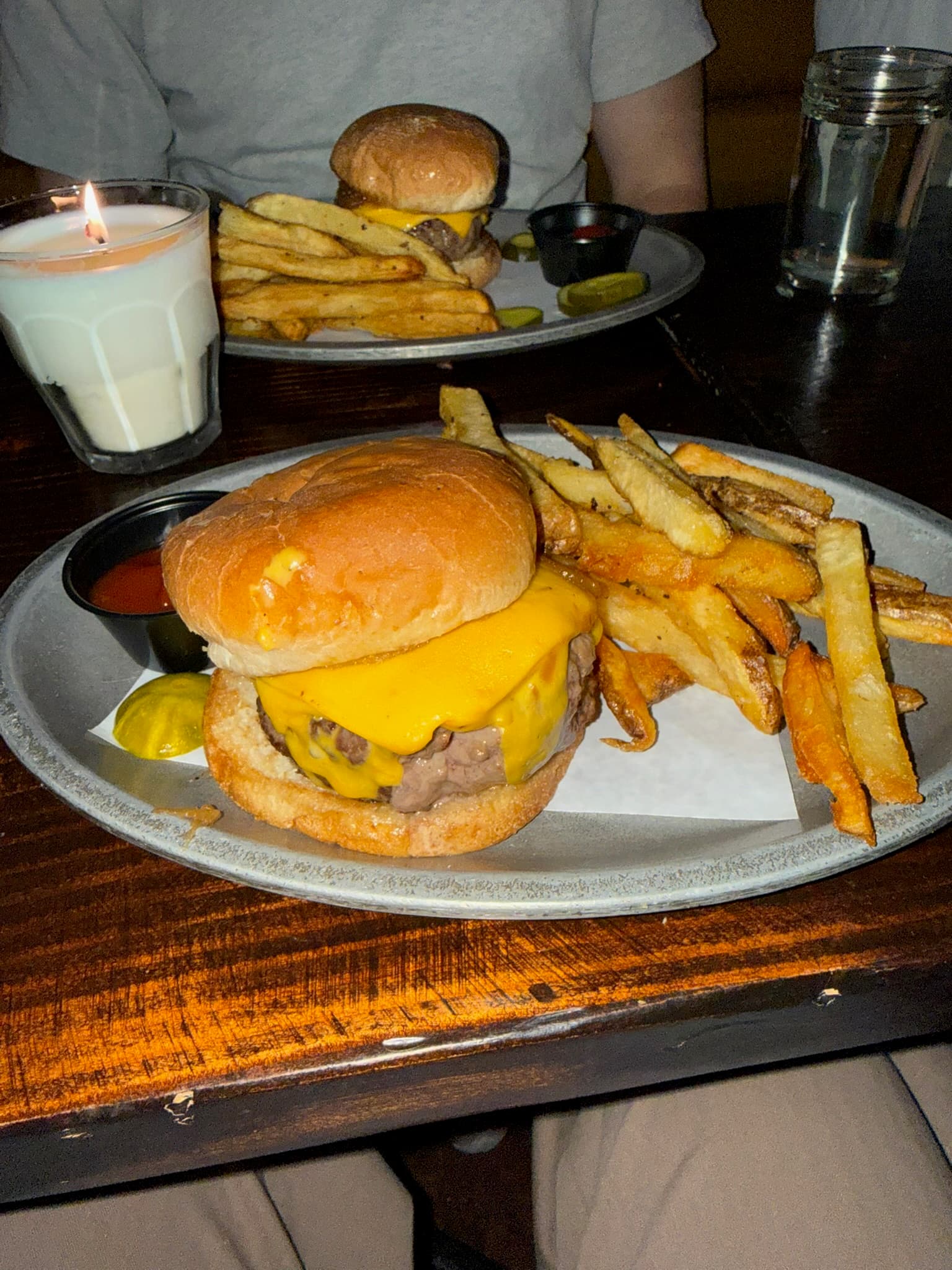 The Brindle Room Burger at Brindle Room