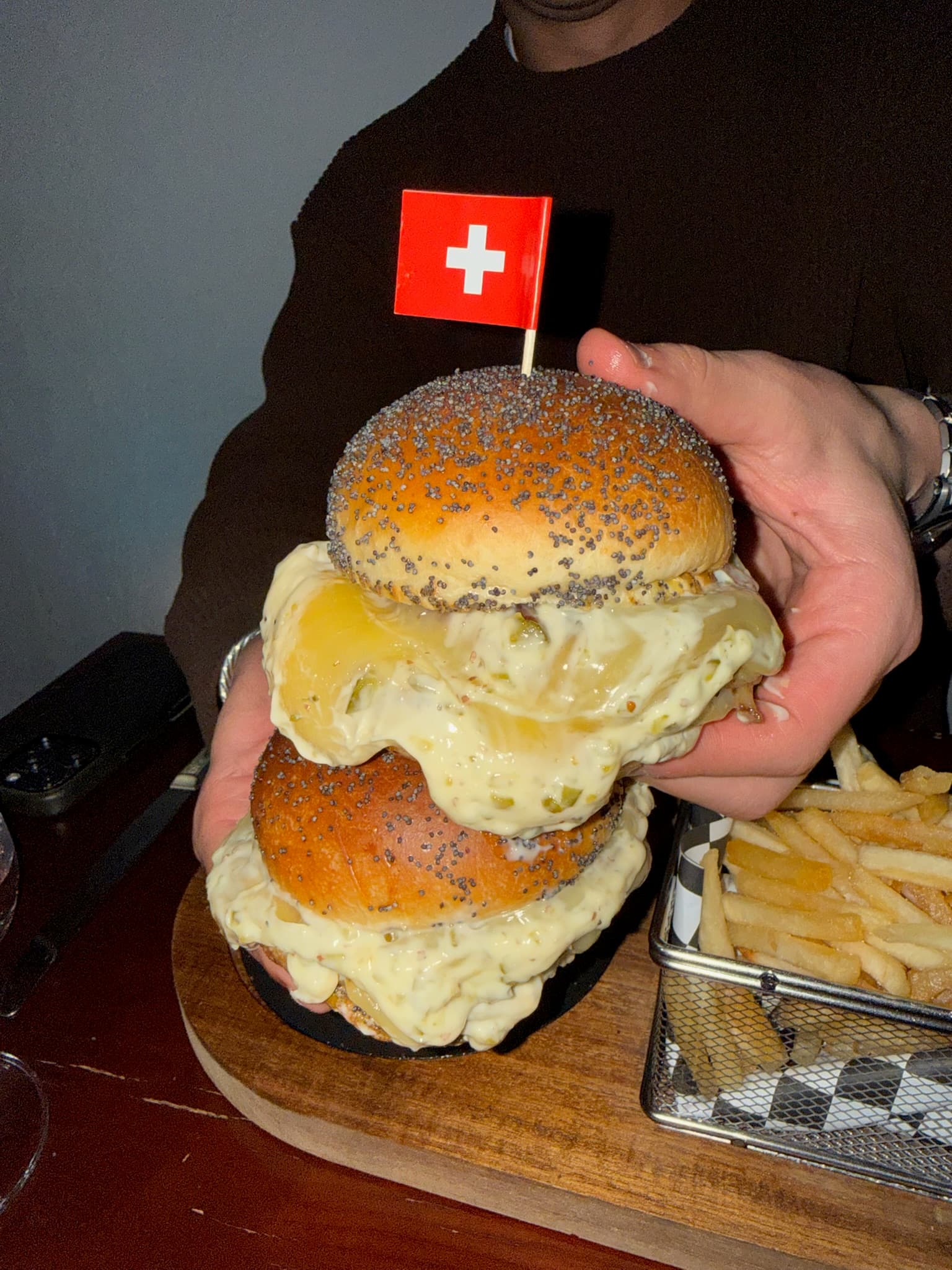 The Lavaux Burger at Lavaux