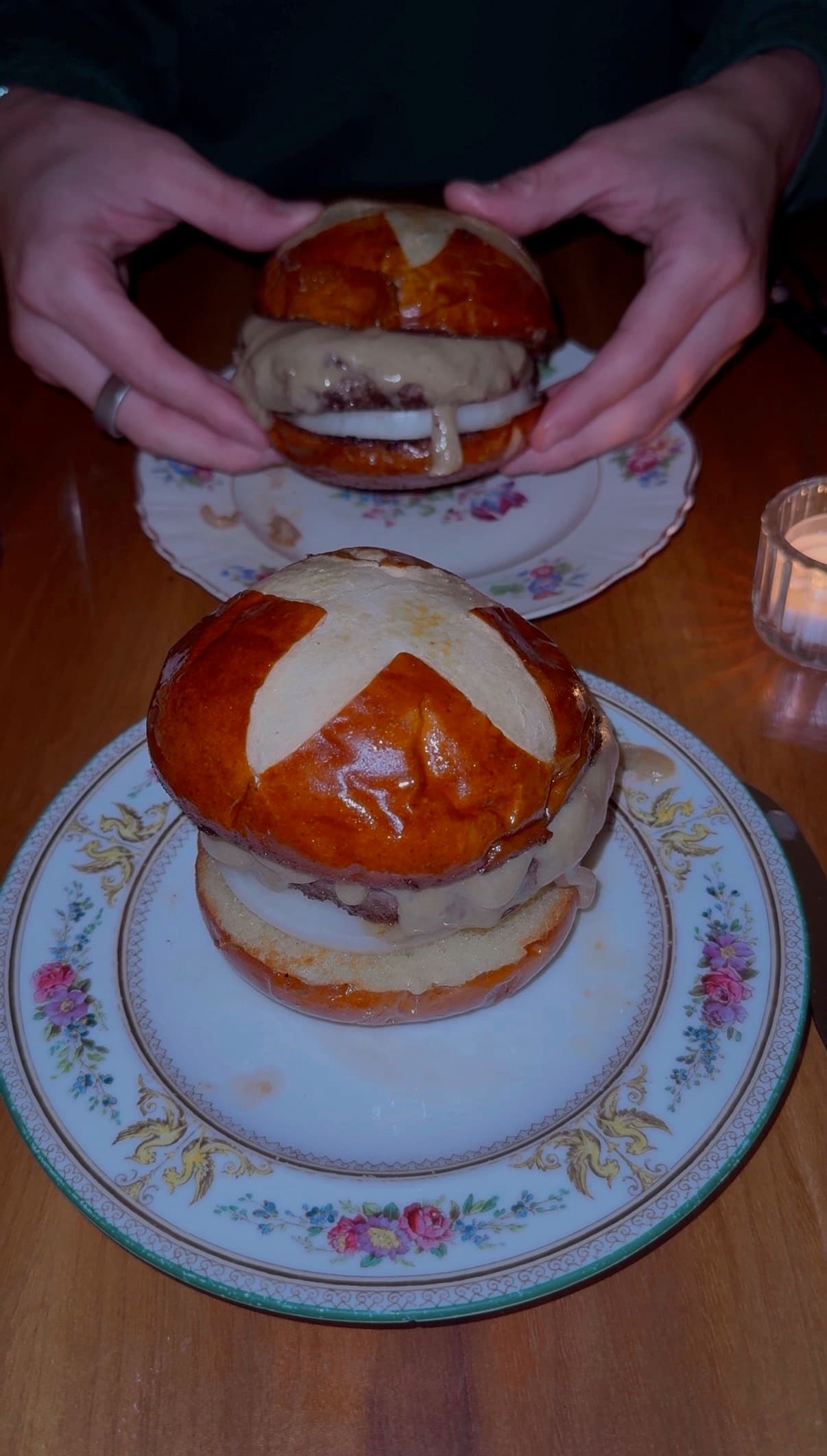 The Welsh Rarebit Cheeseburger at Lord's