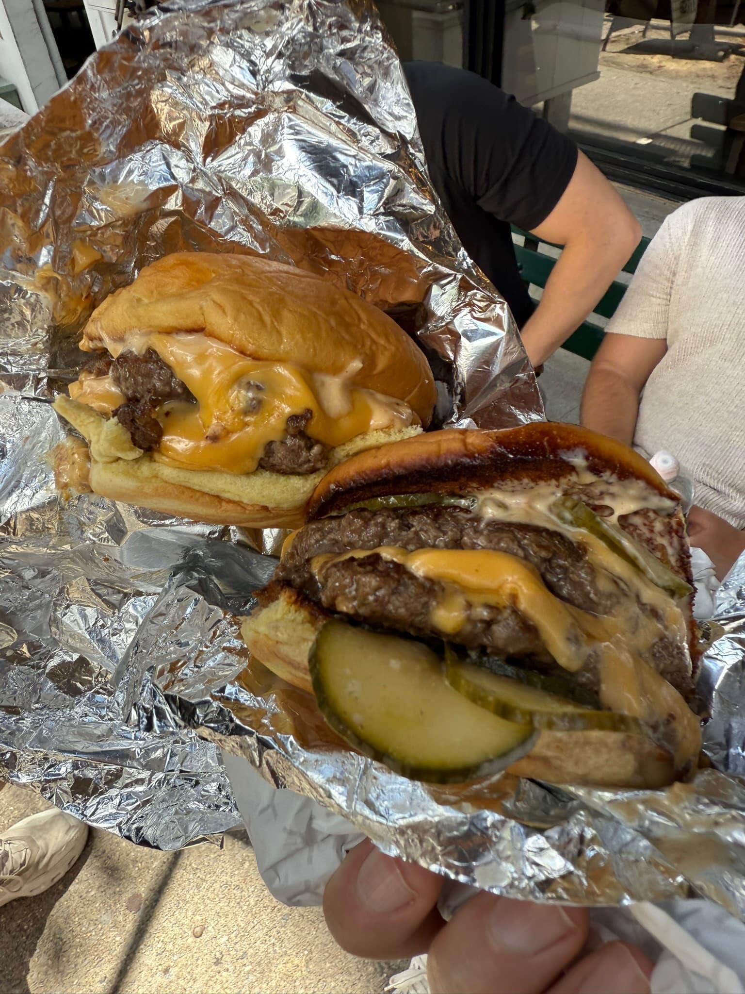 The OhBoy Burger at OhBoy