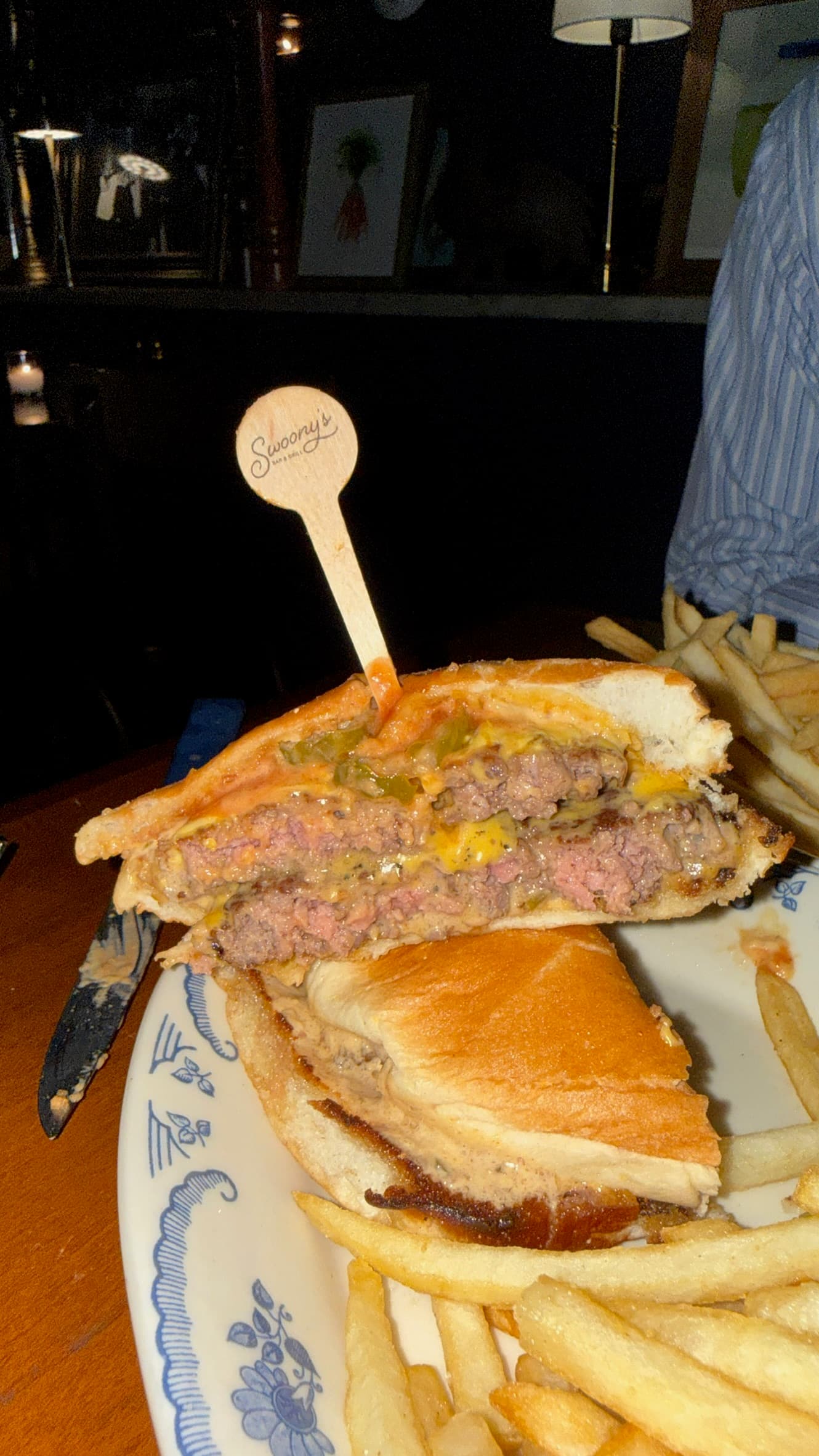 The Swoony's Burger at Swoony's