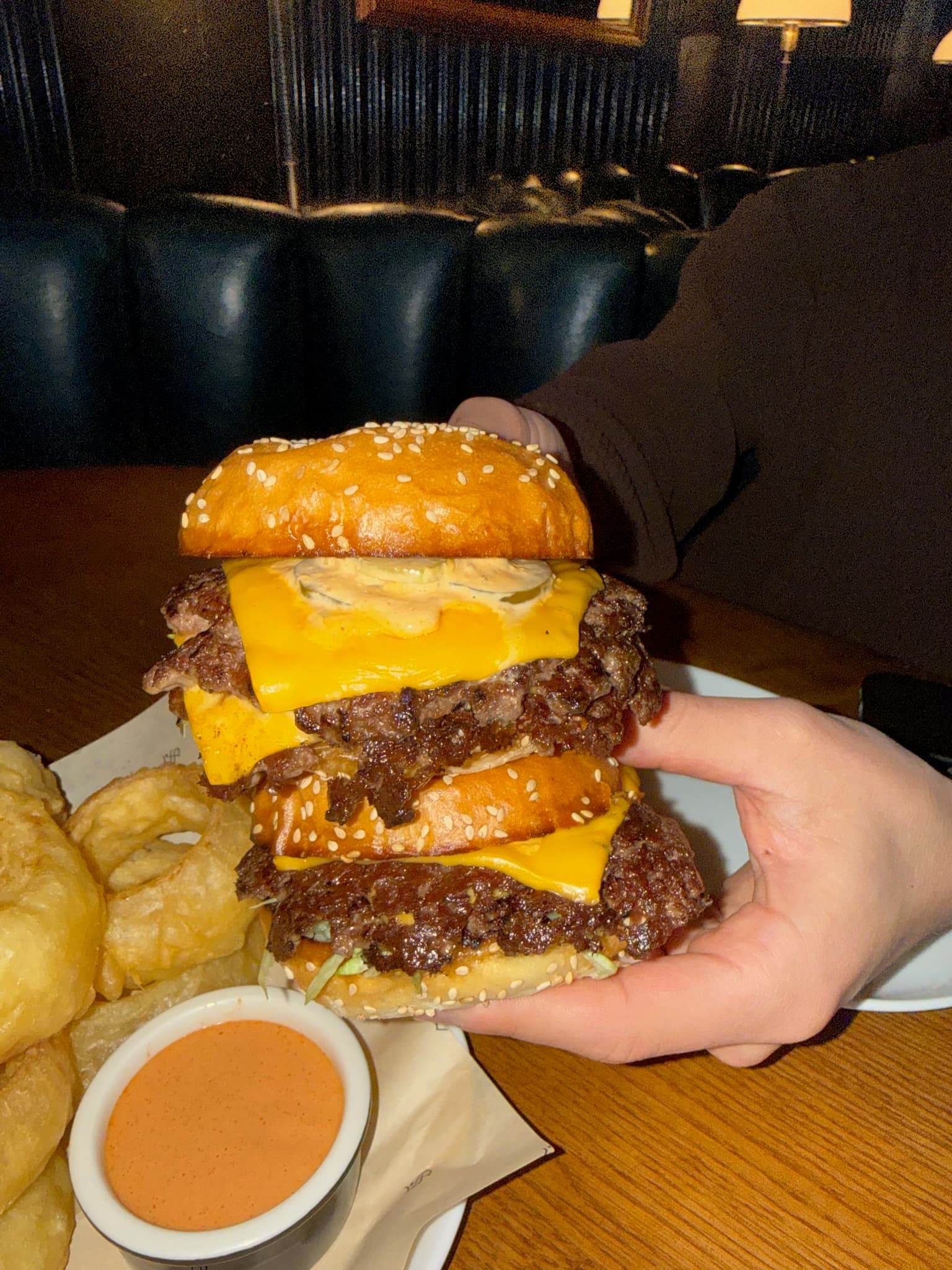 The Smash Burger at The Spaniard
